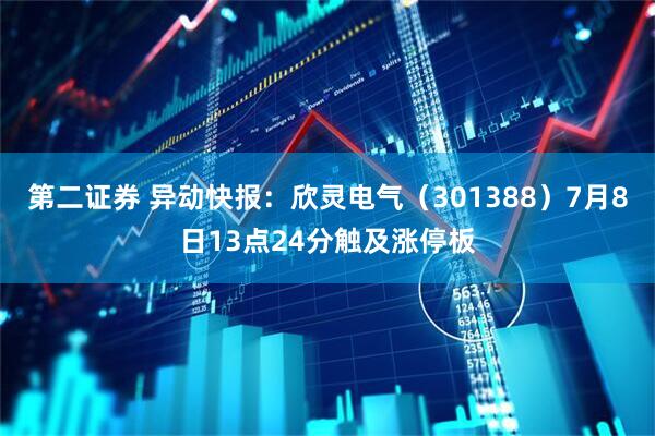 第二证券 异动快报：欣灵电气（301388）7月8日13点24分触及涨停板