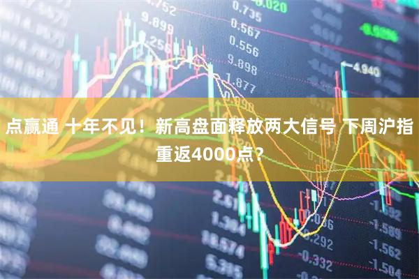 点赢通 十年不见！新高盘面释放两大信号 下周沪指重返4000点？