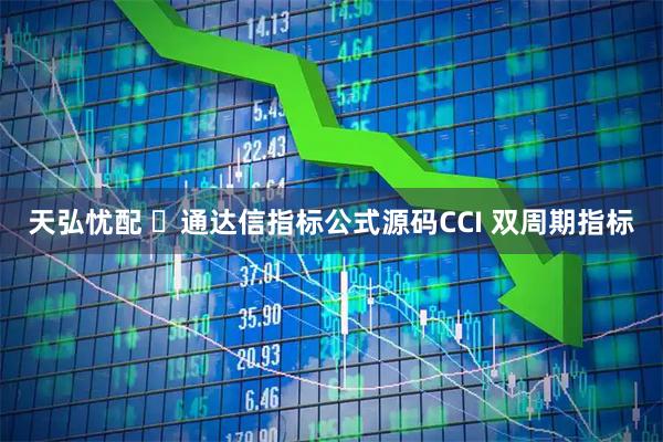 天弘忧配 ​通达信指标公式源码CCI 双周期指标